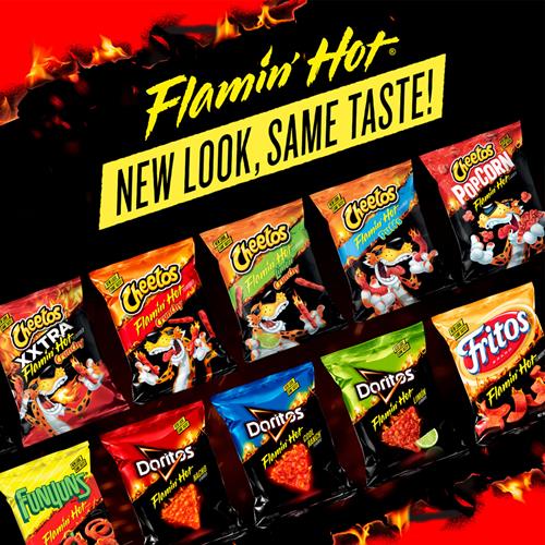 Doritos Tortilla Chips Flamin Hot Nacho, 9.25 Oz