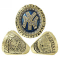 1998 New York Baseball Championship Ring Replica – Gold Alloy Fan Collectible Gift