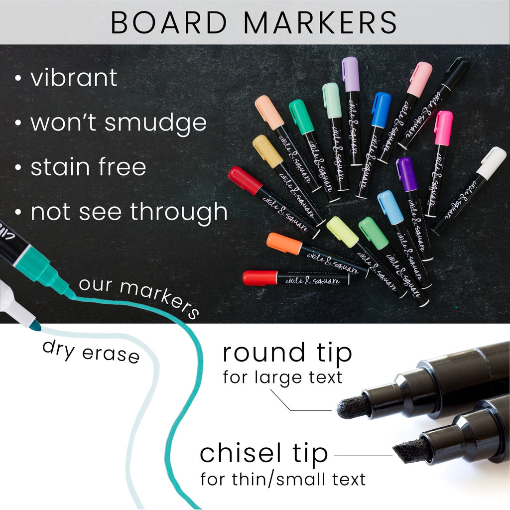 Acrylic Yearly Calendar | Horizontal Multi-style