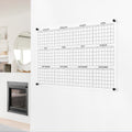 Acrylic Yearly Calendar | Horizontal Multi-style