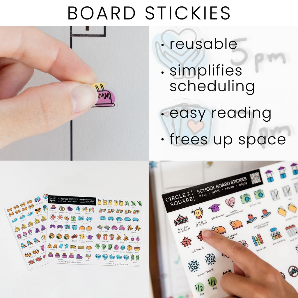 Acrylic Yearly Calendar | Horizontal Multi-style