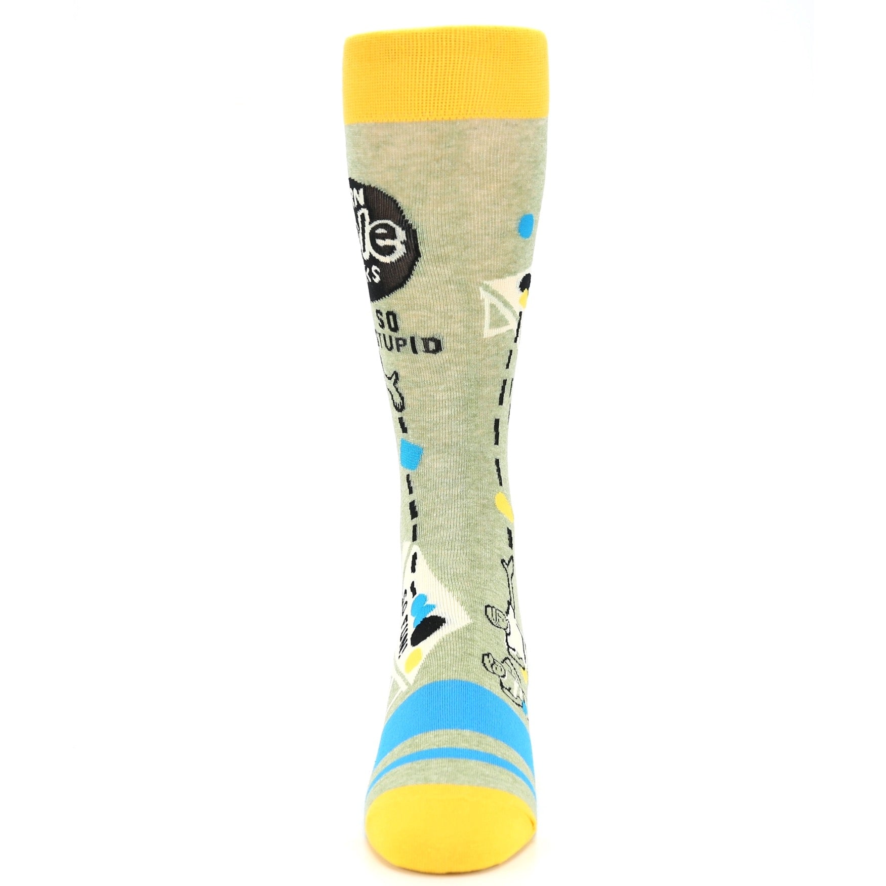 Corn Hole Socks - Novelty Dress Socks for Men