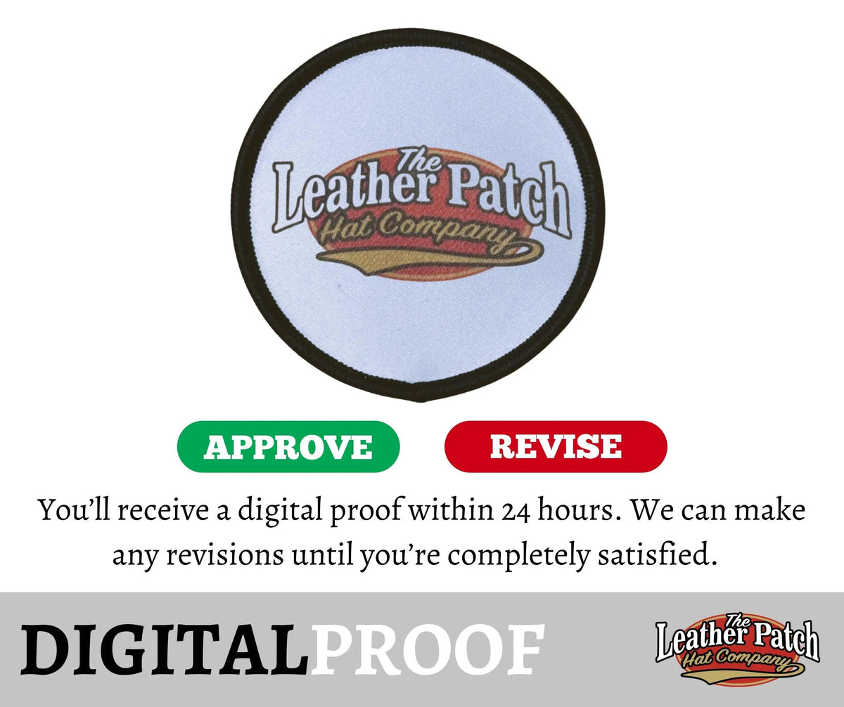 Custom Full Color Iron On Patches for Apparel Branding and Logos