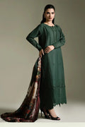 3PC Embroidered stitched Lawn Suit | KSE-4018