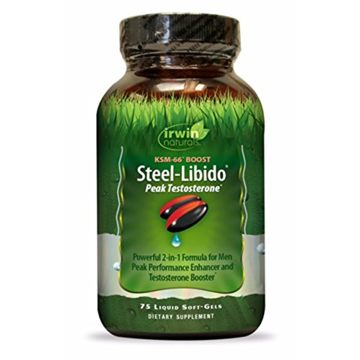 Irwin Naturals Steel Libido Peak Testosterone (75 Liquid Soft-gels)