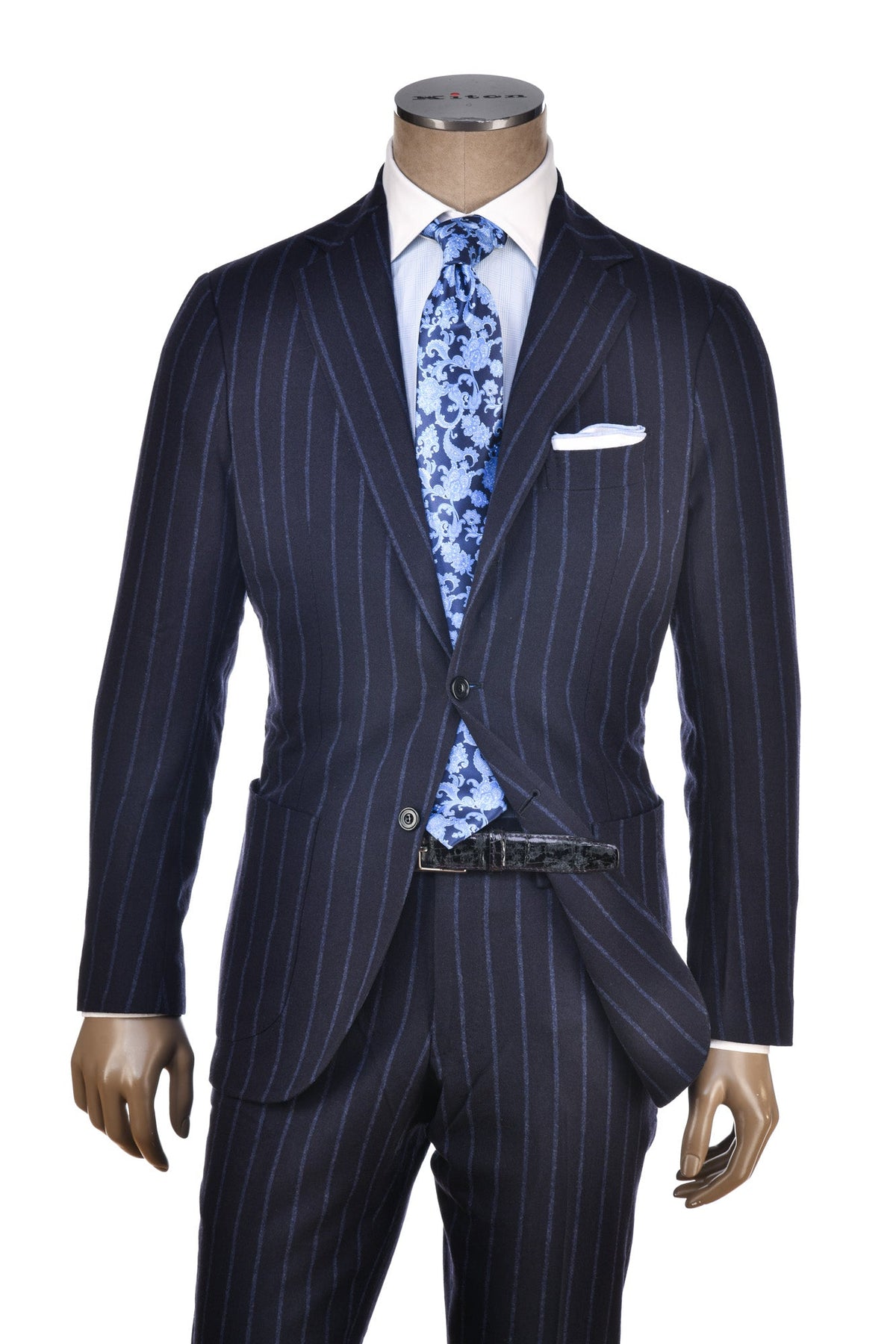 Sartorio Pinstripe Virgin-Wool Suit