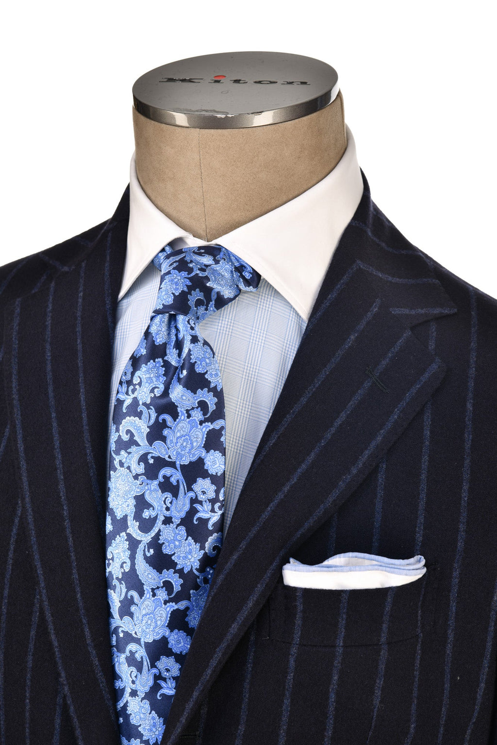 Sartorio Pinstripe Virgin-Wool Suit