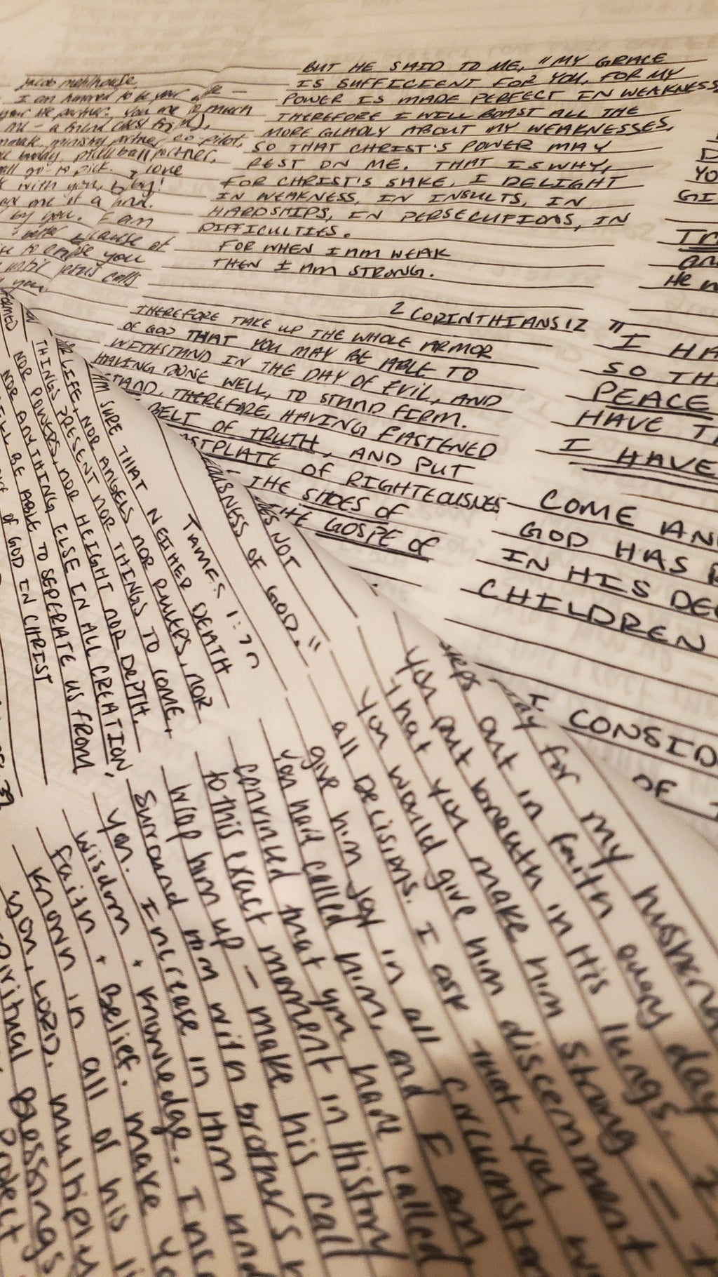 The Love Notes Custom Suit Lining