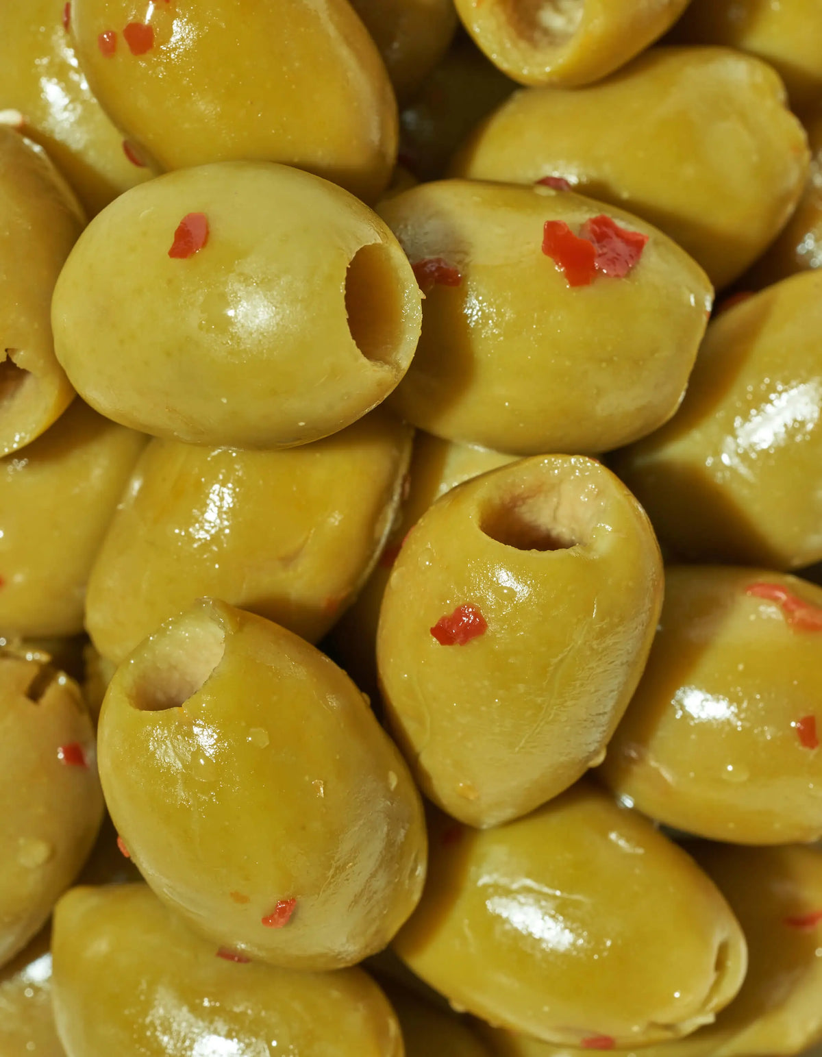 Green Olives - Hot & Spicy