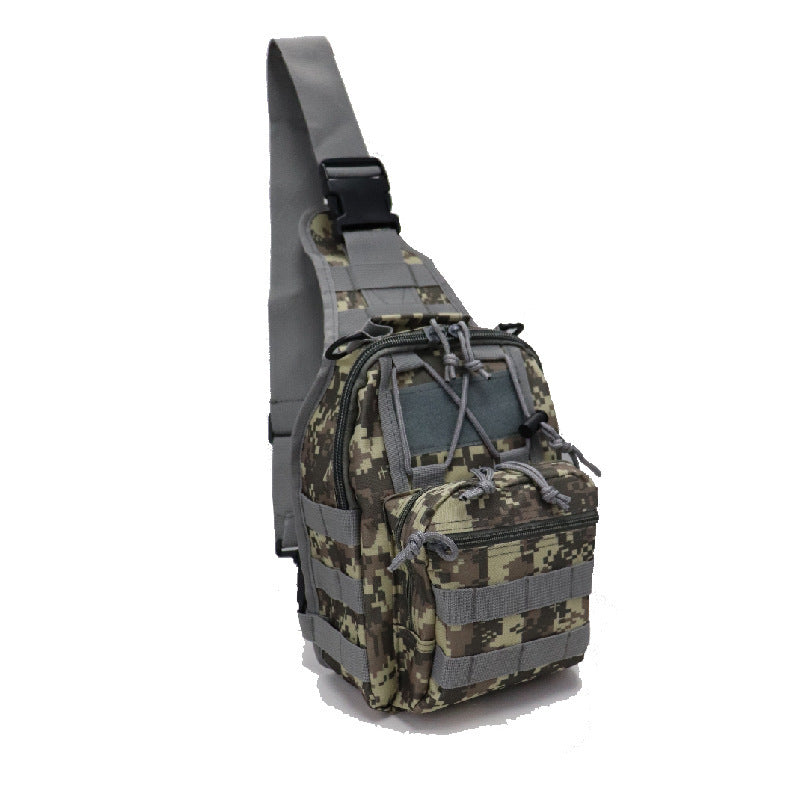 Factory Direct Sales Tactical Small Chest Bag Outdoor Sports Shoulder Crossbody Cycling Bag Multifunctional Portable Small Penguin Chest Bag