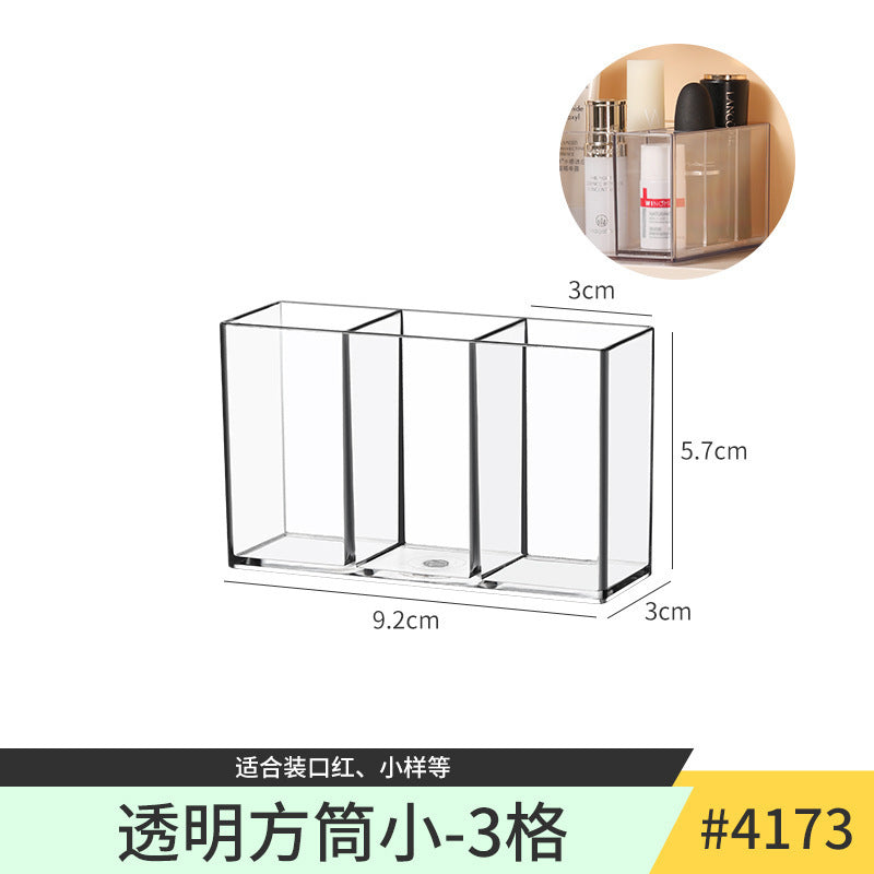 Bathroom Mirror Cabinet Storage Box Transparent Layered Partition Cosmetics and Skin Care Products Bathroom Cabinet Storage Rack