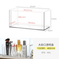 Bathroom Mirror Cabinet Storage Box Transparent Layered Partition Cosmetics and Skin Care Products Bathroom Cabinet Storage Rack