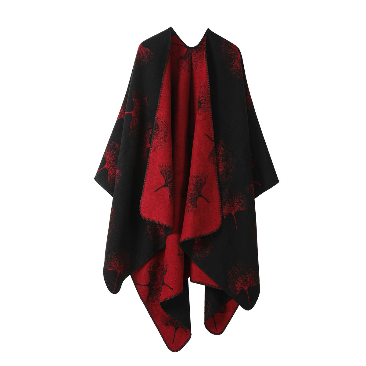 Jiangnan Watertown Knitted Shawl High-end Ethnic Style Cloak Western Sichuan Yunnan Travel Wear Imitation Cashmere Cape Women