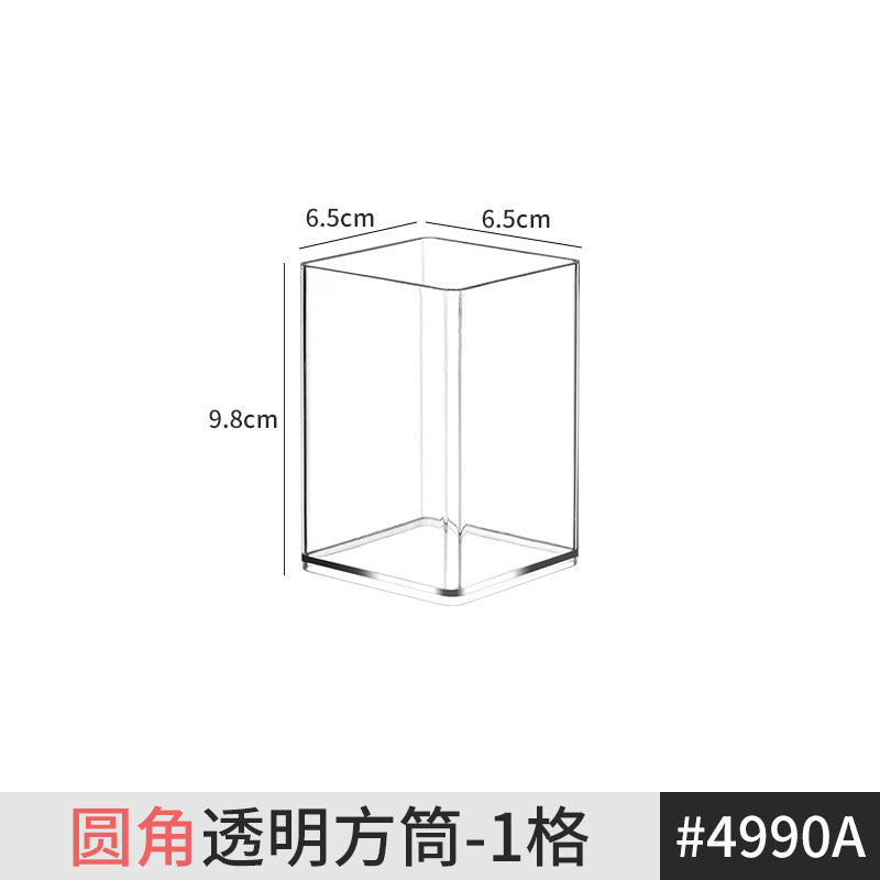 Bathroom Mirror Cabinet Storage Box Transparent Layered Partition Cosmetics and Skin Care Products Bathroom Cabinet Storage Rack