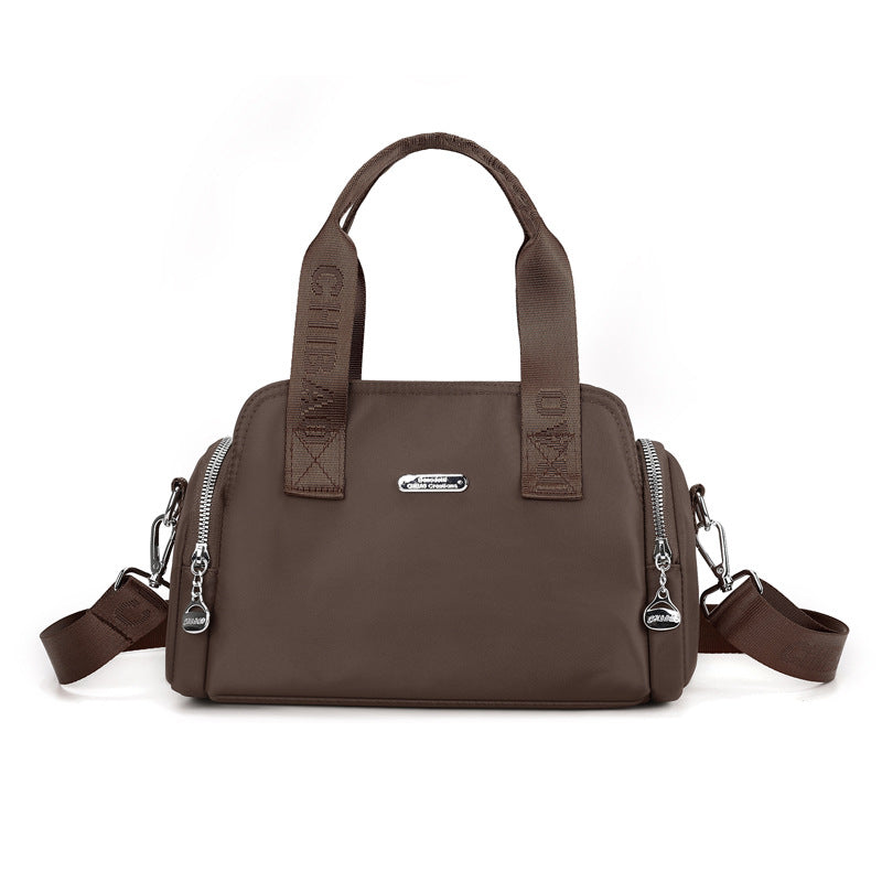 Chibao Women's Bag Fashionable Simple Large Capacity Casual Handbag Trendy All-match Waterproof Nylon Cloth Shoulder Crossbody Bag