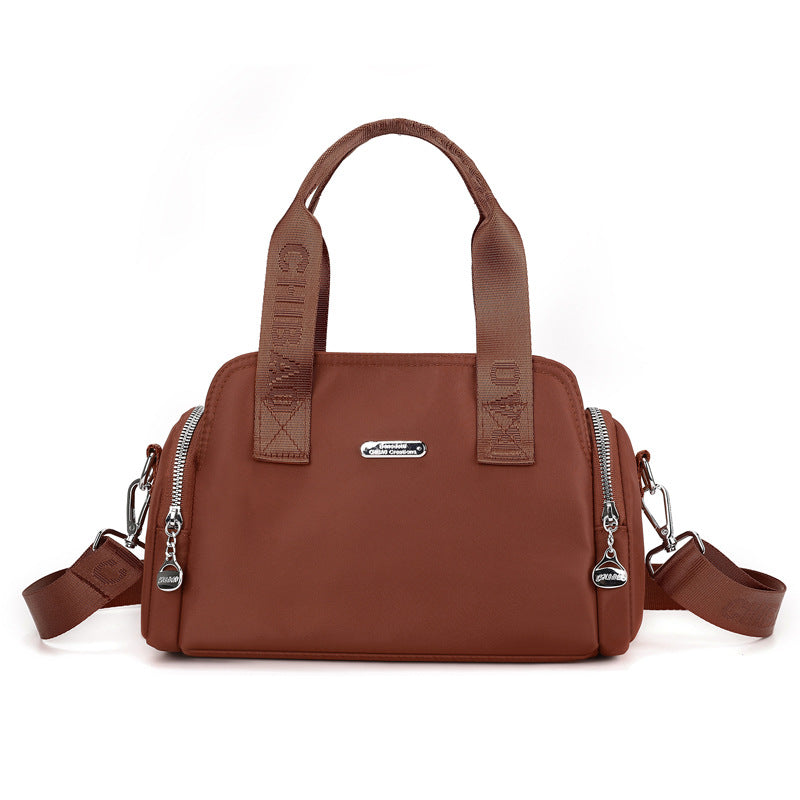 Chibao Women's Bag Fashionable Simple Large Capacity Casual Handbag Trendy All-match Waterproof Nylon Cloth Shoulder Crossbody Bag