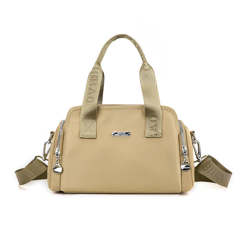 Chibao Women's Bag Fashionable Simple Large Capacity Casual Handbag Trendy All-match Waterproof Nylon Cloth Shoulder Crossbody Bag
