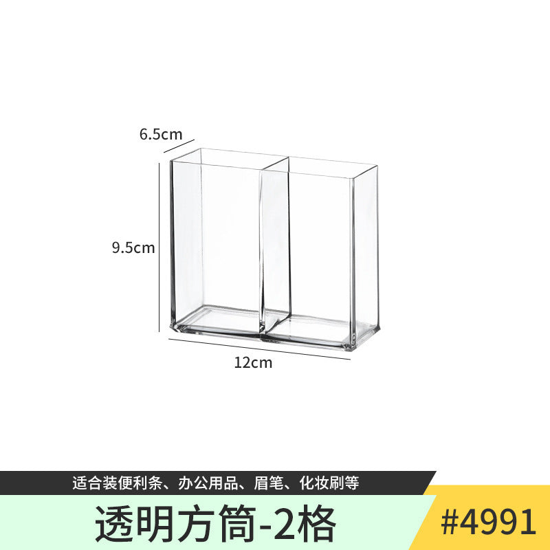 Bathroom Mirror Cabinet Storage Box Transparent Layered Partition Cosmetics and Skin Care Products Bathroom Cabinet Storage Rack