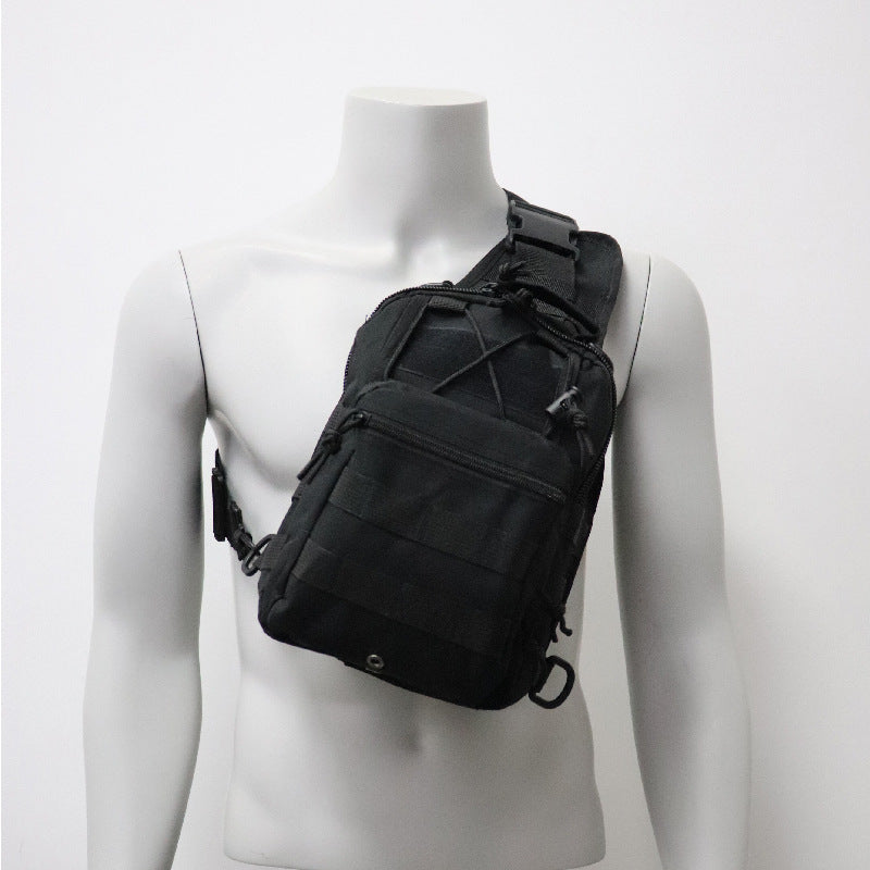 Factory Direct Sales Tactical Small Chest Bag Outdoor Sports Shoulder Crossbody Cycling Bag Multifunctional Portable Small Penguin Chest Bag