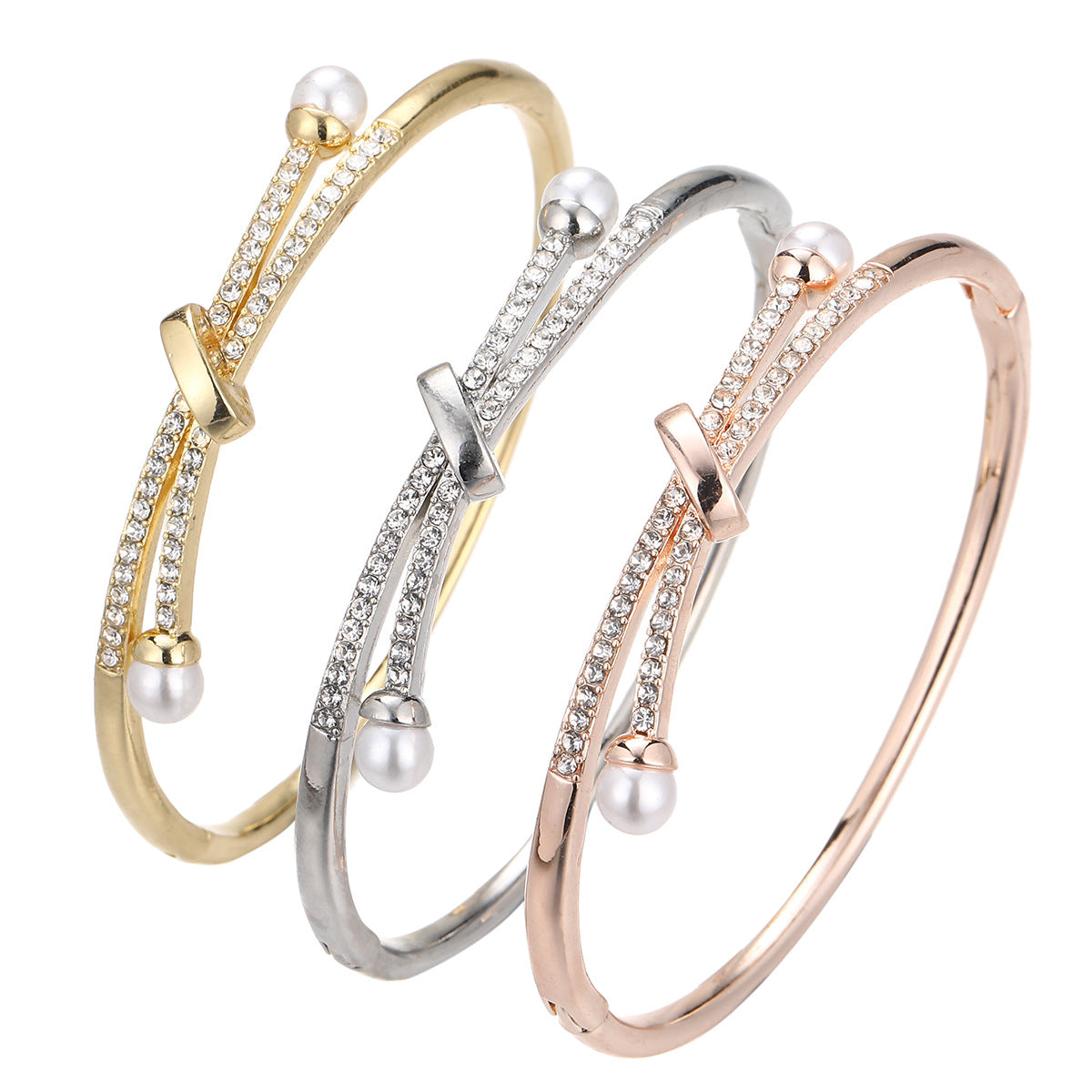 Cross-Border Hot-Selling European and American Light Luxury Niche Design Bracelets, Personalized Temperament Bracelets, Fashionable and Elegant Hand Accessories