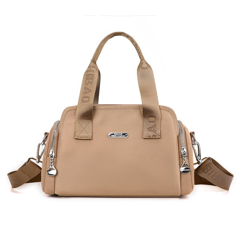 Chibao Women's Bag Fashionable Simple Large Capacity Casual Handbag Trendy All-match Waterproof Nylon Cloth Shoulder Crossbody Bag