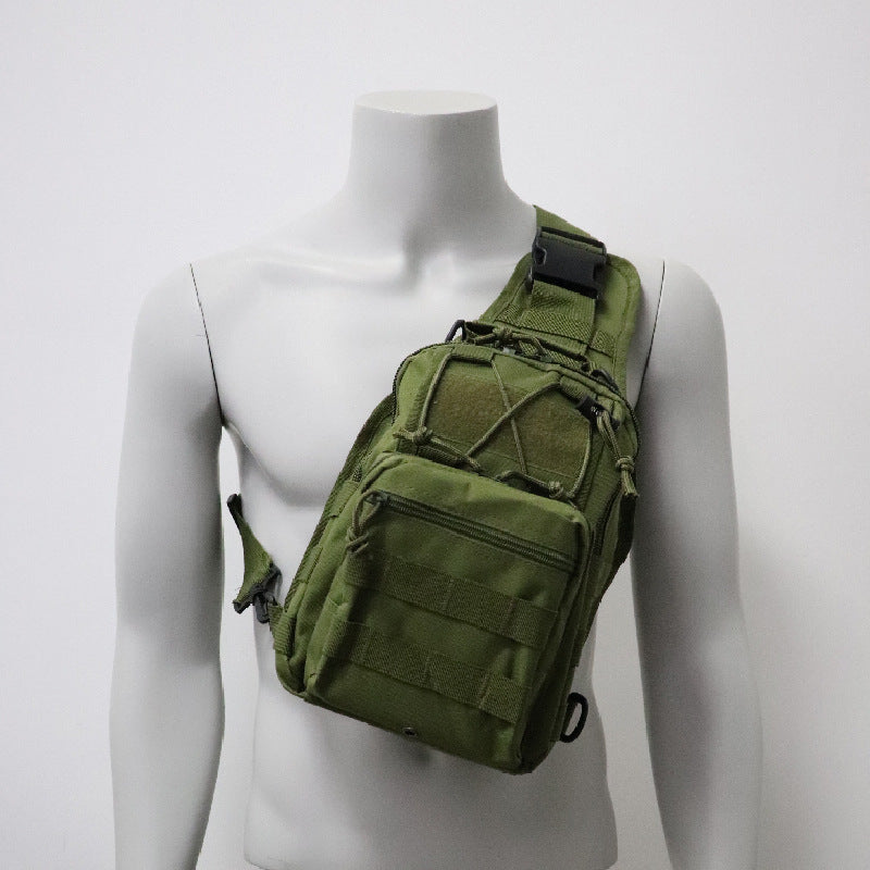 Factory Direct Sales Tactical Small Chest Bag Outdoor Sports Shoulder Crossbody Cycling Bag Multifunctional Portable Small Penguin Chest Bag