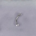 Fashion Stainless Steel Eyebrow Rings Piercing Jewelry Star Heart Colorful Cross Eyebrow Stad Eyebrow Bone Nail