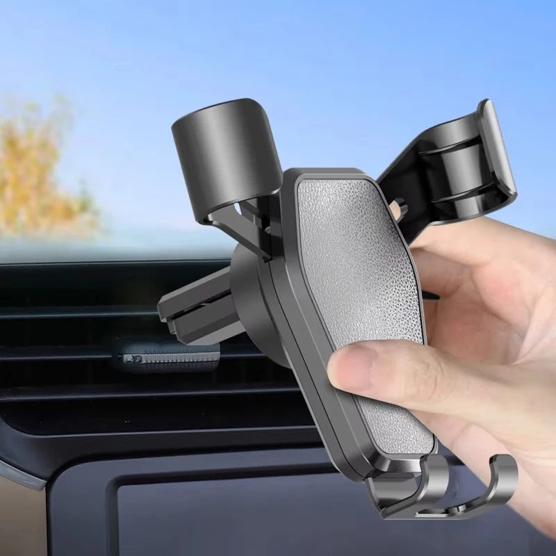 Universal Car Phones Holder GPS Stand Phones Holder With Hook For 360 Degree Rotation Installtion Anti Shake Supports All Phones