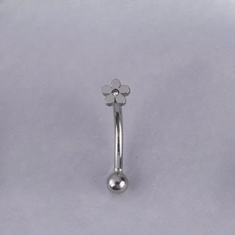 Fashion Stainless Steel Eyebrow Rings Piercing Jewelry Star Heart Colorful Cross Eyebrow Stad Eyebrow Bone Nail
