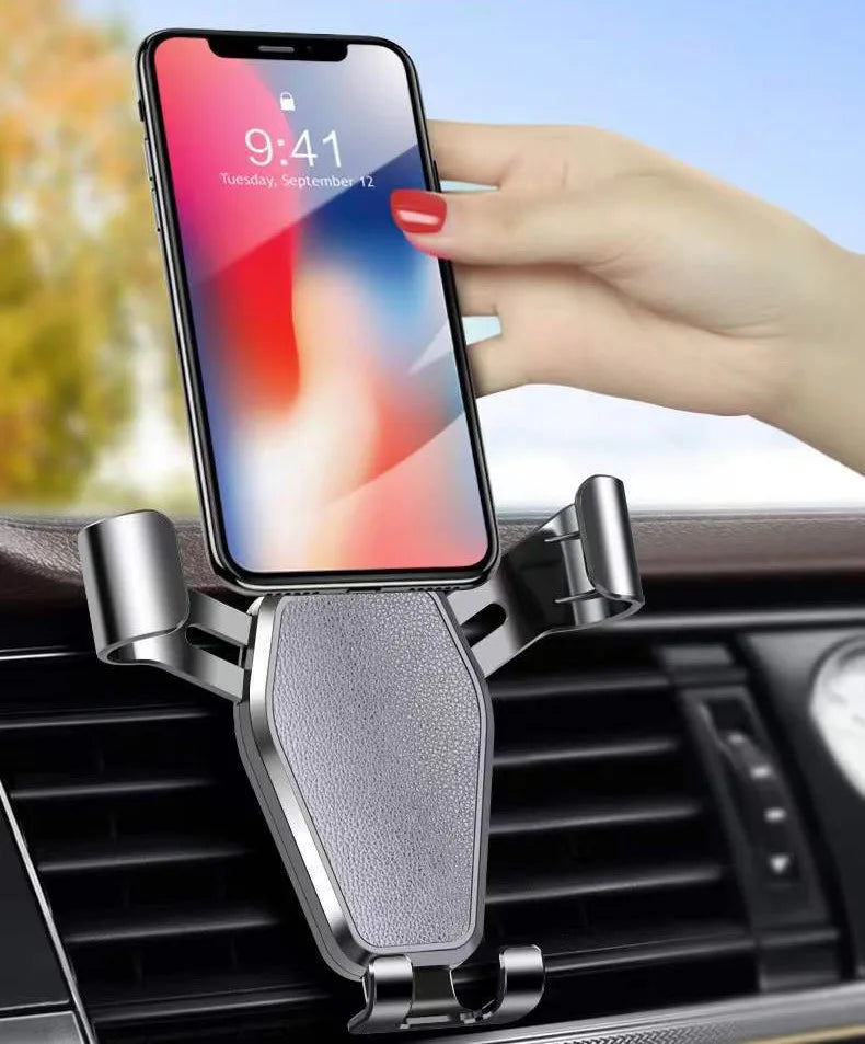 Universal Car Phones Holder GPS Stand Phones Holder With Hook For 360 Degree Rotation Installtion Anti Shake Supports All Phones