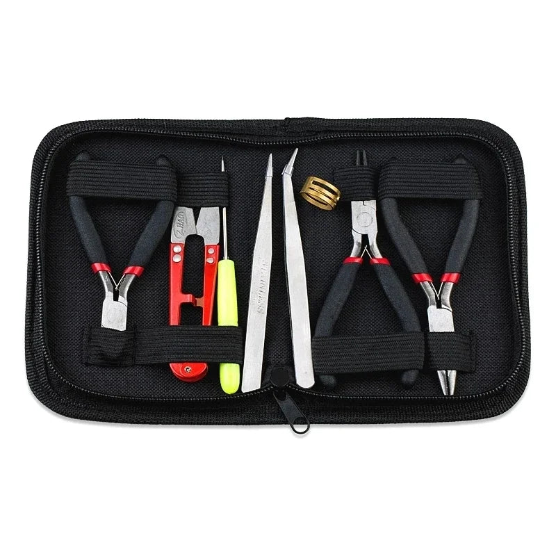 Jewelry Making Supplies Kit with Tools, Copper Wires, Thread, and Findings for Jewelry Making