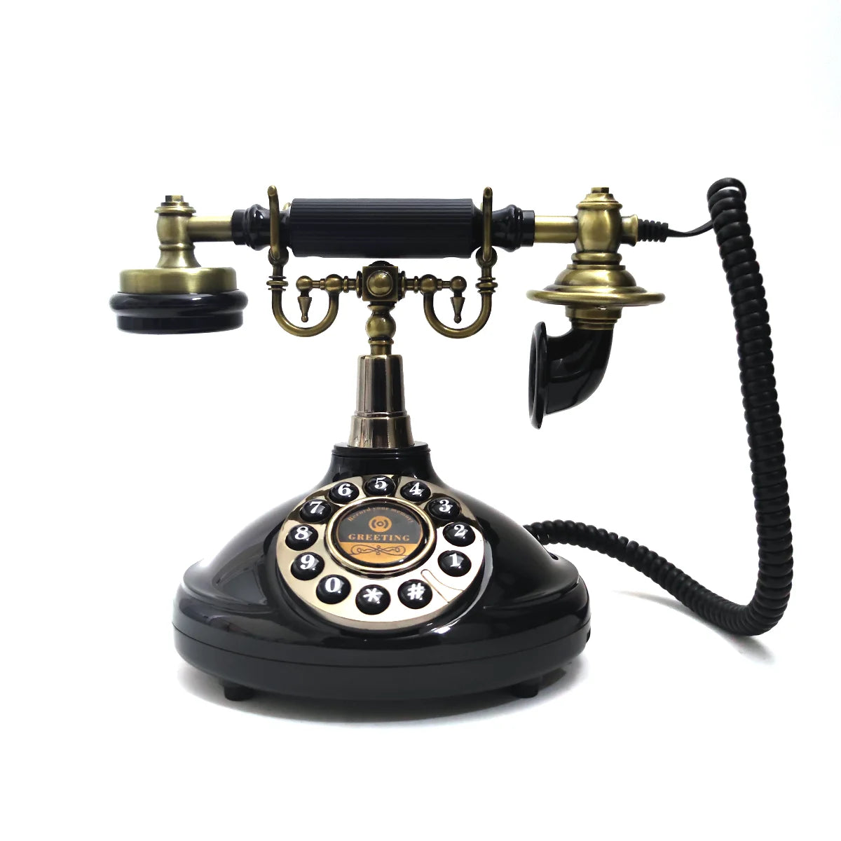 Voice Guestbook Phone Wedding Telephone Classic Retro Craftsmanship Recording Guestbook For Confessional Wedding Birthday Party