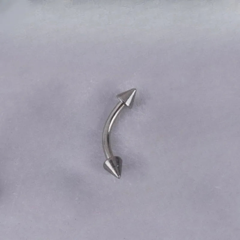 Fashion Stainless Steel Eyebrow Rings Piercing Jewelry Star Heart Colorful Cross Eyebrow Stad Eyebrow Bone Nail