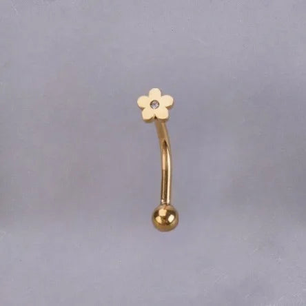 Fashion Stainless Steel Eyebrow Rings Piercing Jewelry Star Heart Colorful Cross Eyebrow Stad Eyebrow Bone Nail