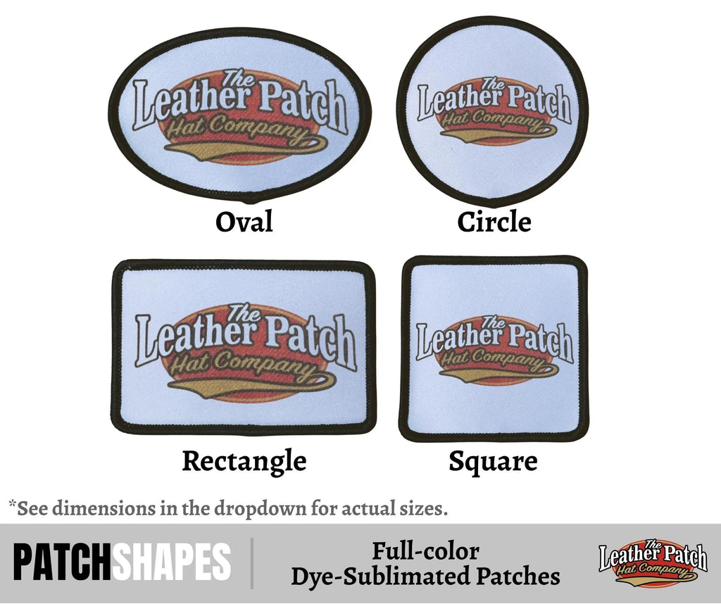 Custom Full Color Iron On Patches for Apparel Branding and Logos